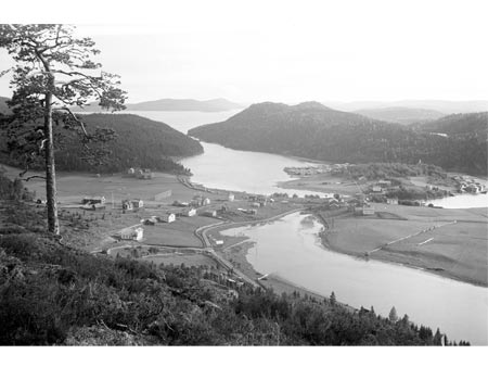 Häggvik ca.1930. Fotograf Emil Nordenmark.