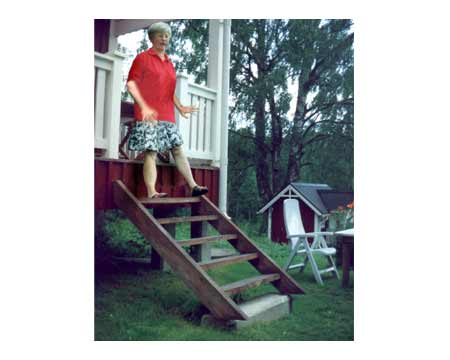 Olycksfrlopp visat med fotoretuschering.